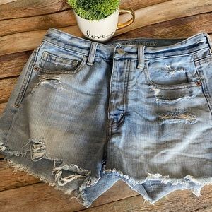 American Eagle Cut Off Jean Shorts Size 4